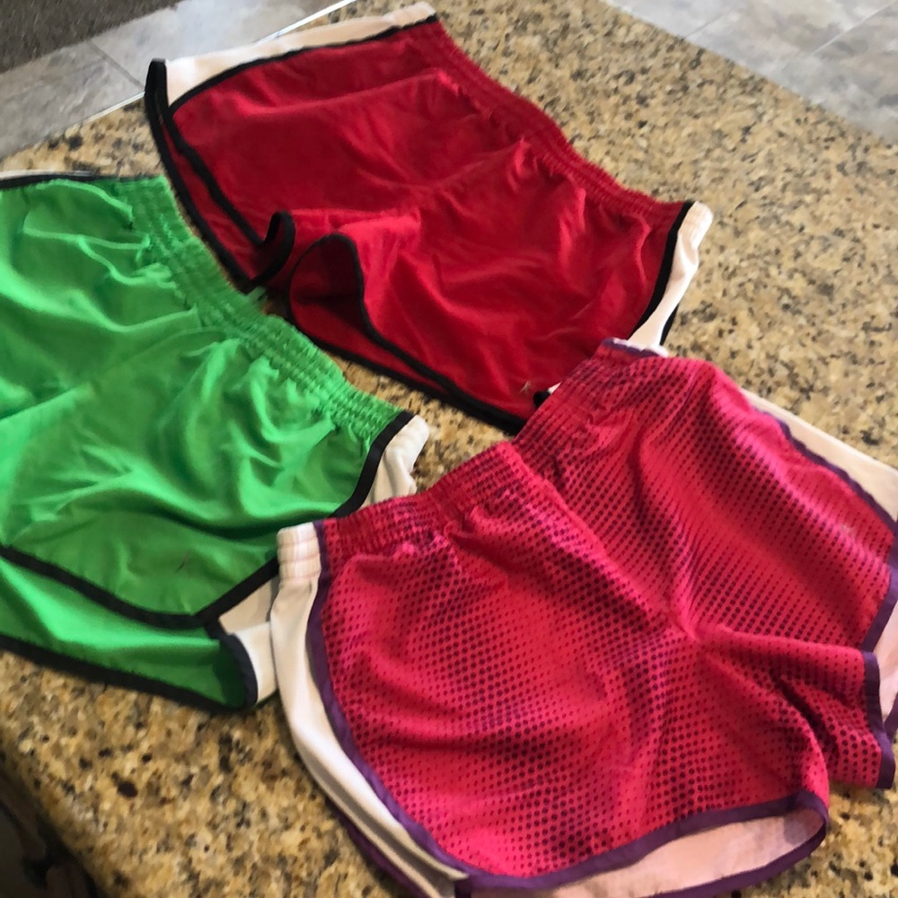 3 pair of Danskin shorts all size large